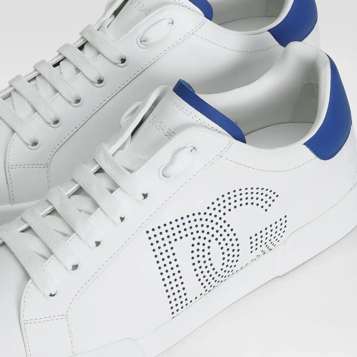 Dolce & Gabbana Printed calfskin nappa Strobel Portofino Light sneakers