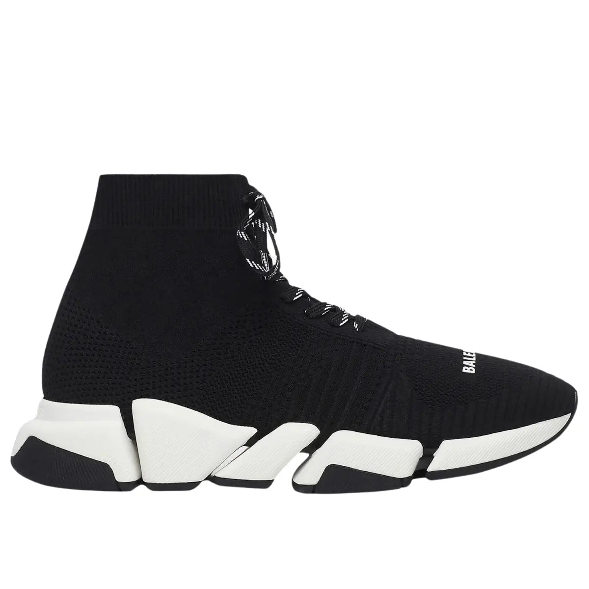 Balenciaga Speed 2.0 Lace-up Sneakers for Her in Black/White