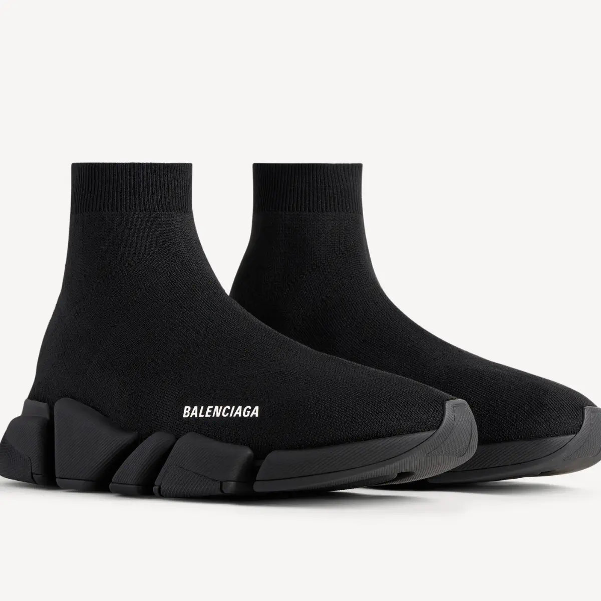 Balenciaga Speed 2.0 Sneakers In Recycled Mesh For Him in Black