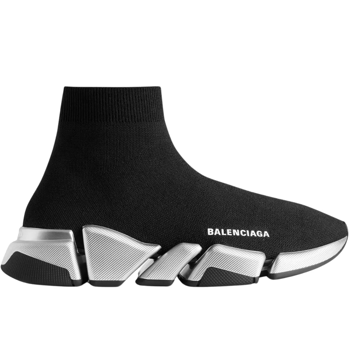 Balenciaga Speed 2.0 Sneakers In Recycled Mesh With Bicolor Sole for Her in Black/white