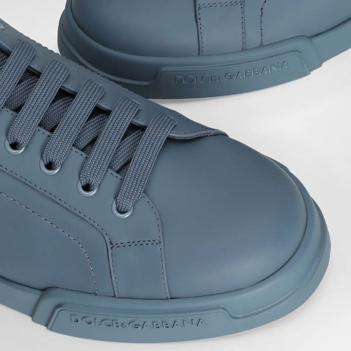 Dolce & Gabbana Portofino light strobel calfskin sneakers