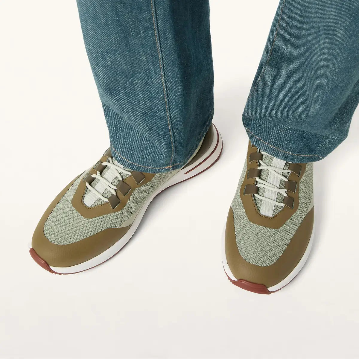 Loro Piana Week End Walk Sneaker Technical Mesh