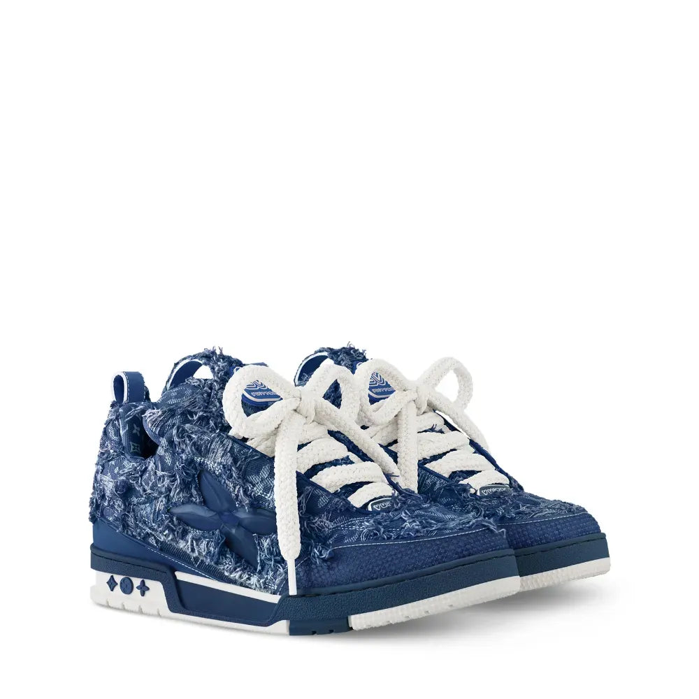 Louis Vuitton LV Skate Sneaker Monogram Denim Blue