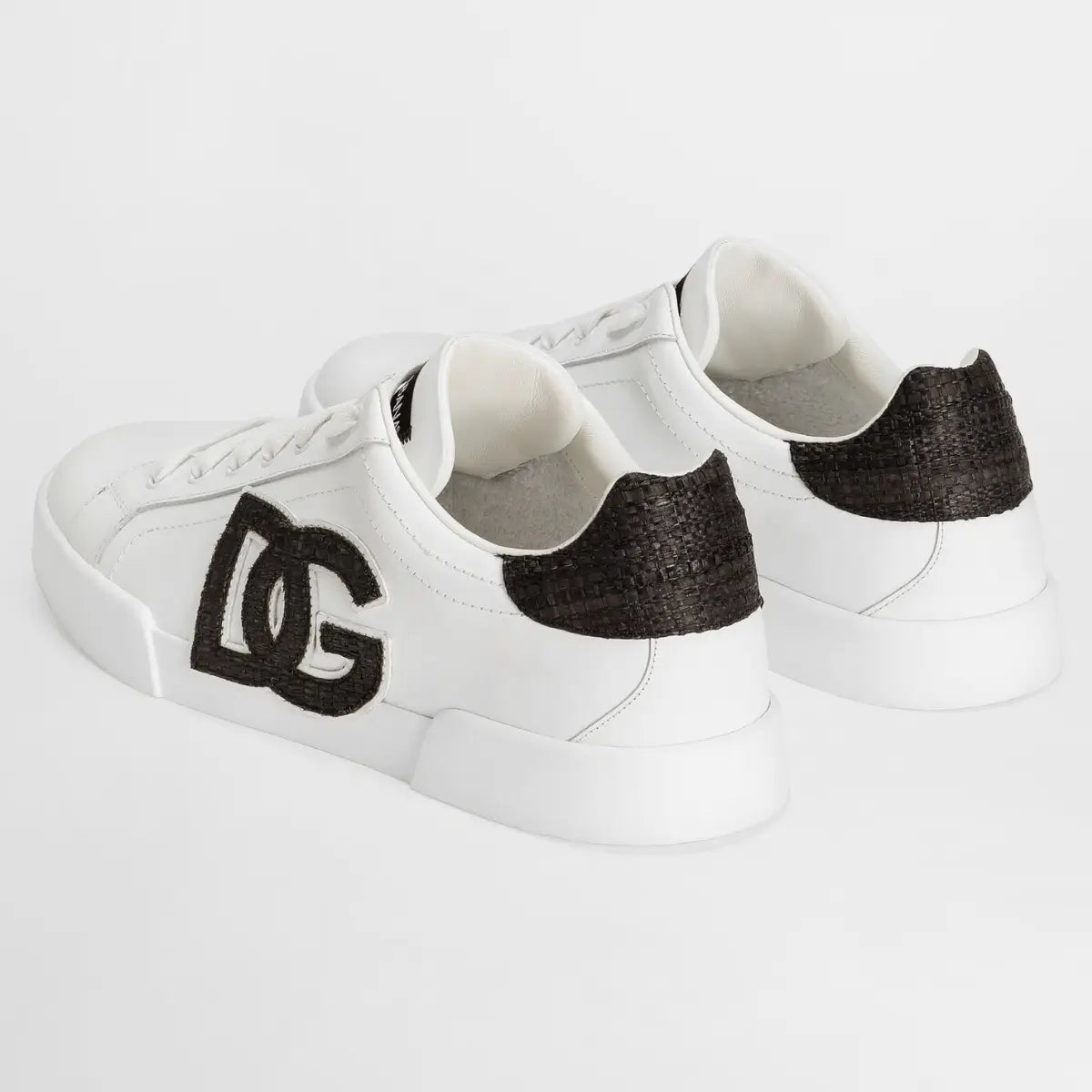 Dolce & Gabbana Portofino light strobel sneakers in nappa calfskin