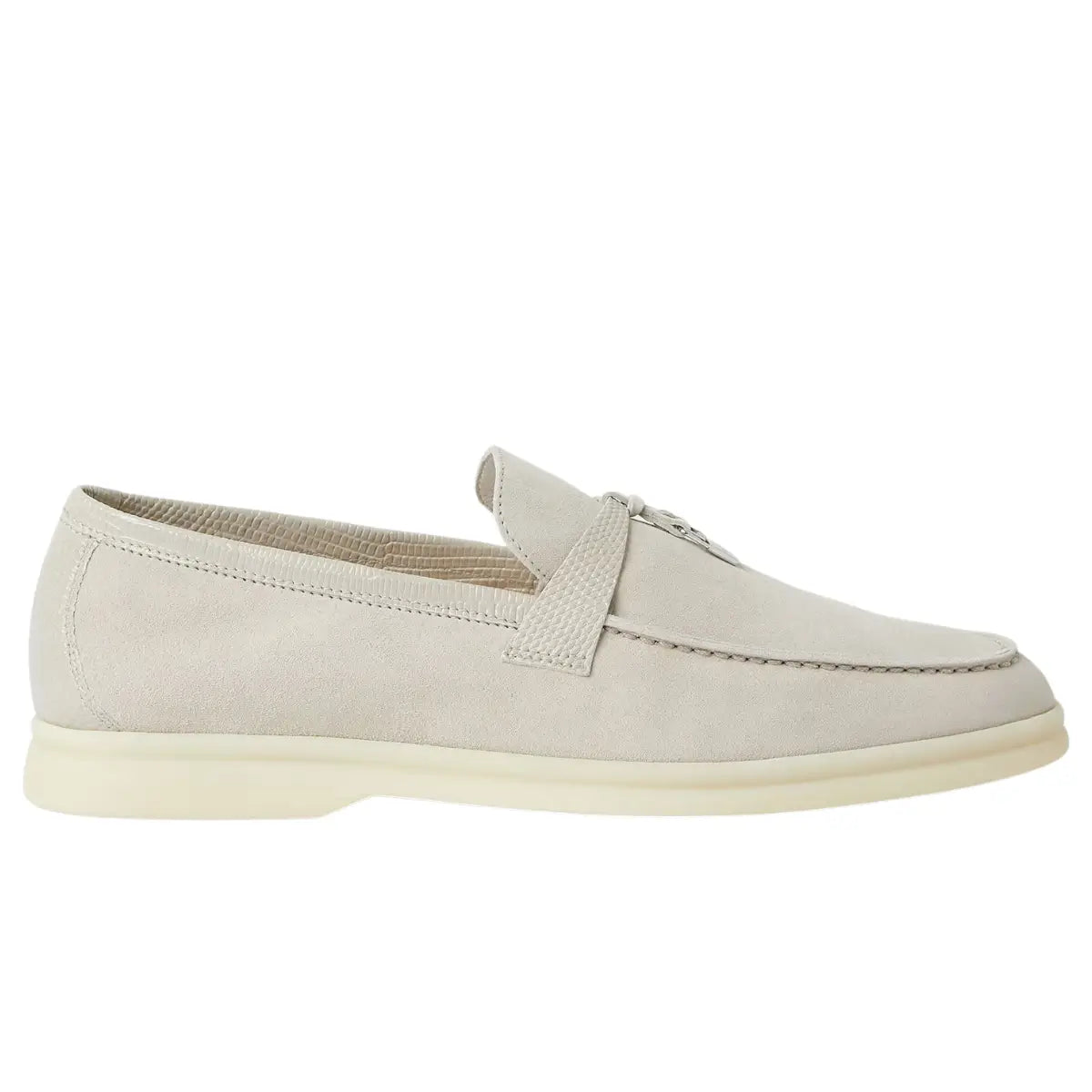 Loro Piana Summer Charms Walk Loafer Suede