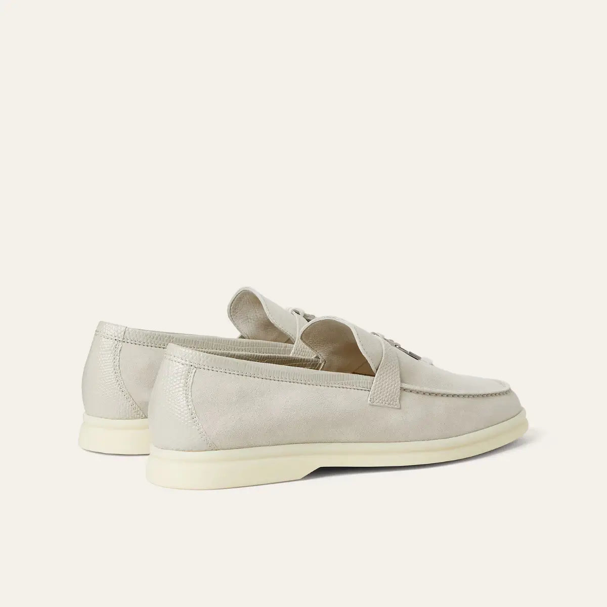 Loro Piana Summer Charms Walk Loafer Suede