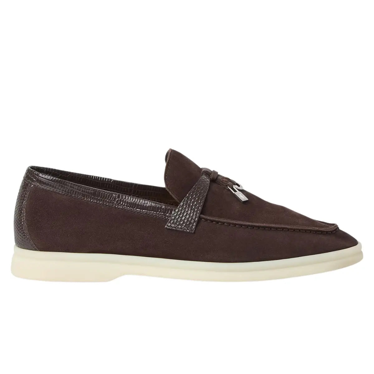 Loro Piana Summer Charms Walk Loafer Suede