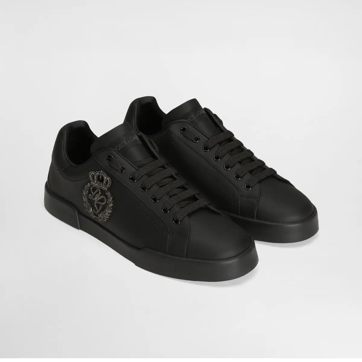 Dolce & Gabbana Portofino light strobel calfskin sneakers