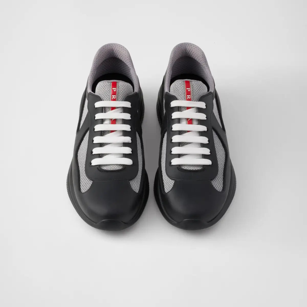 Prada America's Cup Soft rubber and bike fabric sneakers
