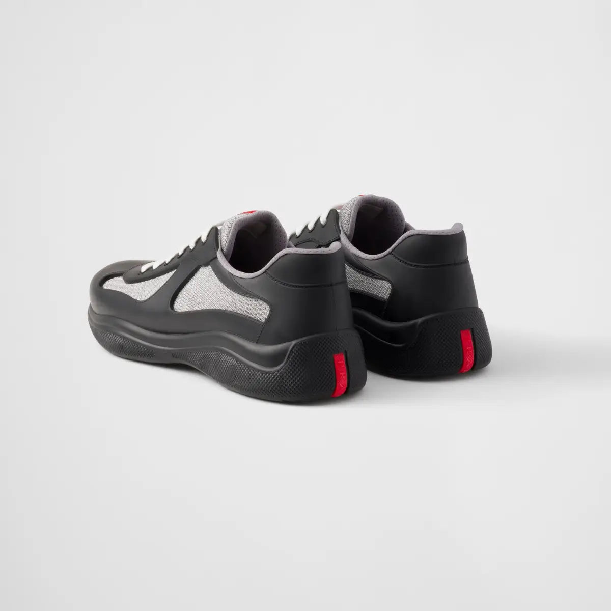Prada America's Cup Soft rubber and bike fabric sneakers
