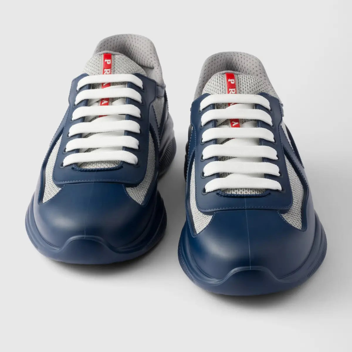 Prada America's Cup Soft rubber and bike fabric sneakers