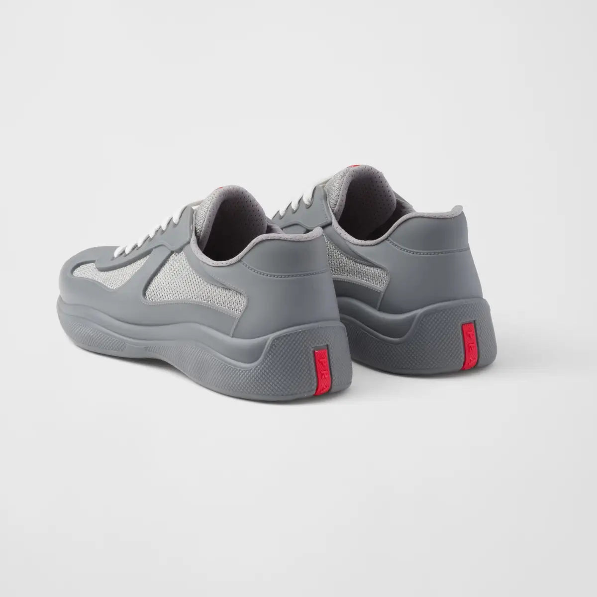 Prada America's Cup Soft rubber and bike fabric sneakers