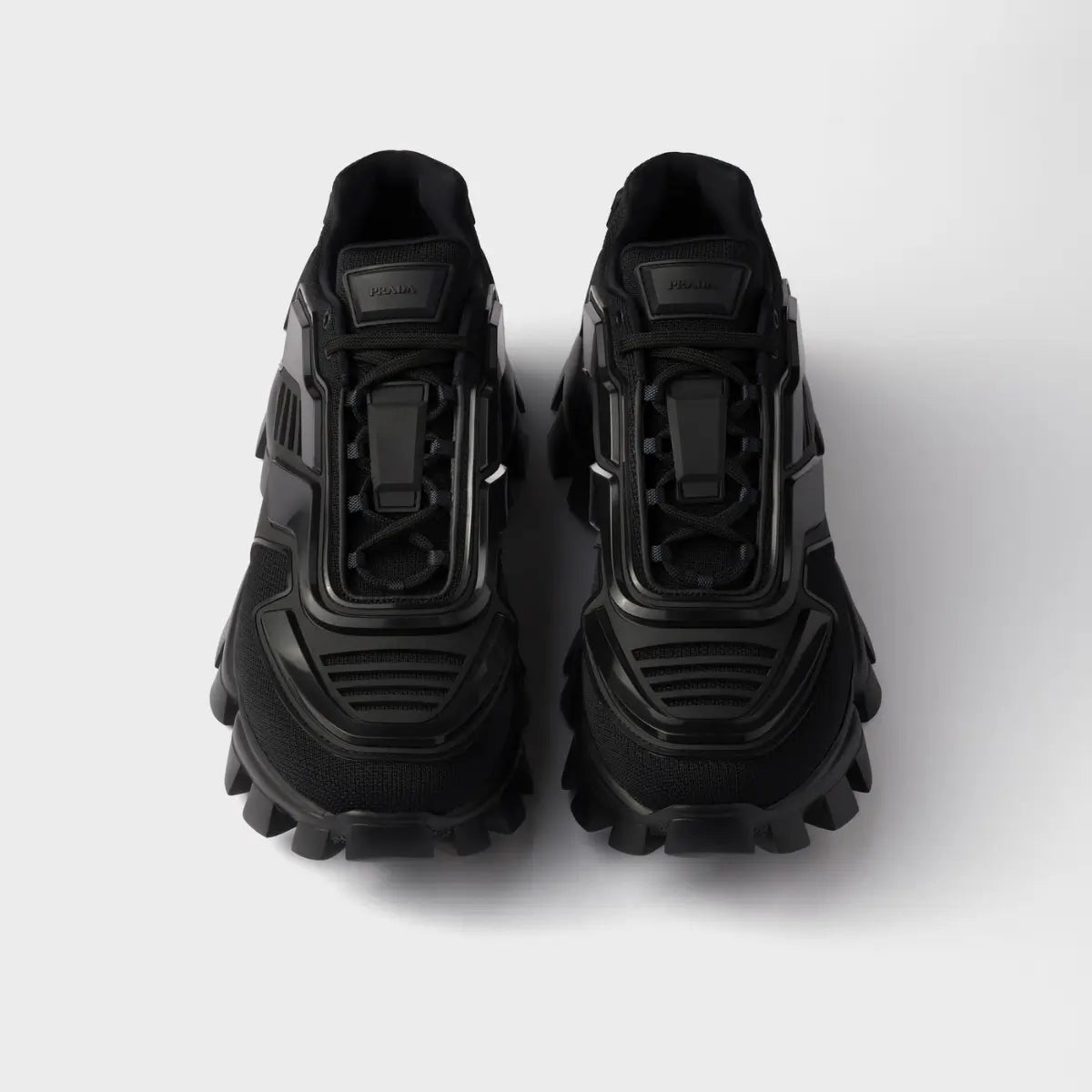 Prada Cloudbust Thunder knit fabric sneakers