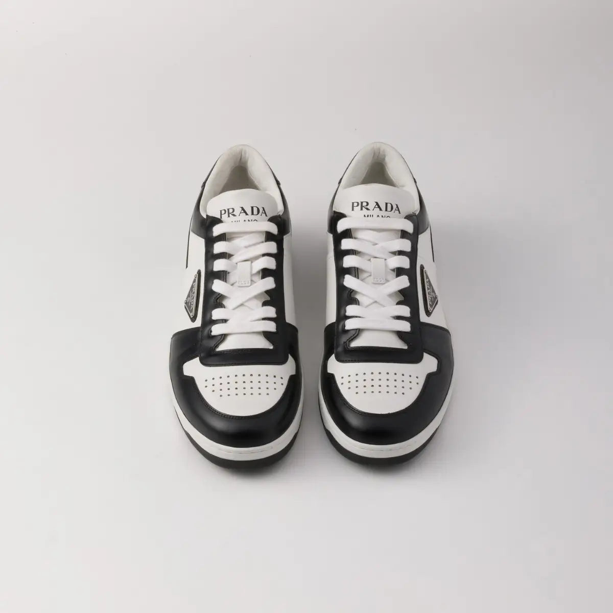 Prada Downtown leather sneakers