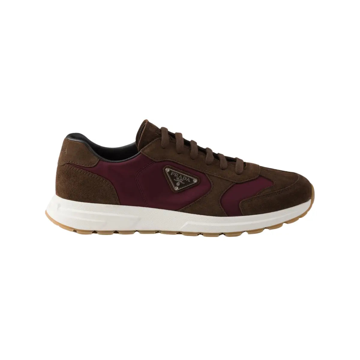 Prada Prax suede and Re-Nylon sneakers