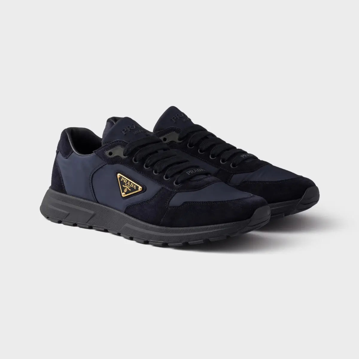 Prada Prax 2.0 Re-Nylon and suede sneakers