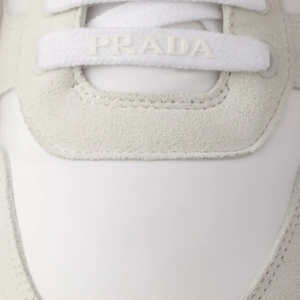 Prada Prax 2.0 Re-Nylon and suede sneakers