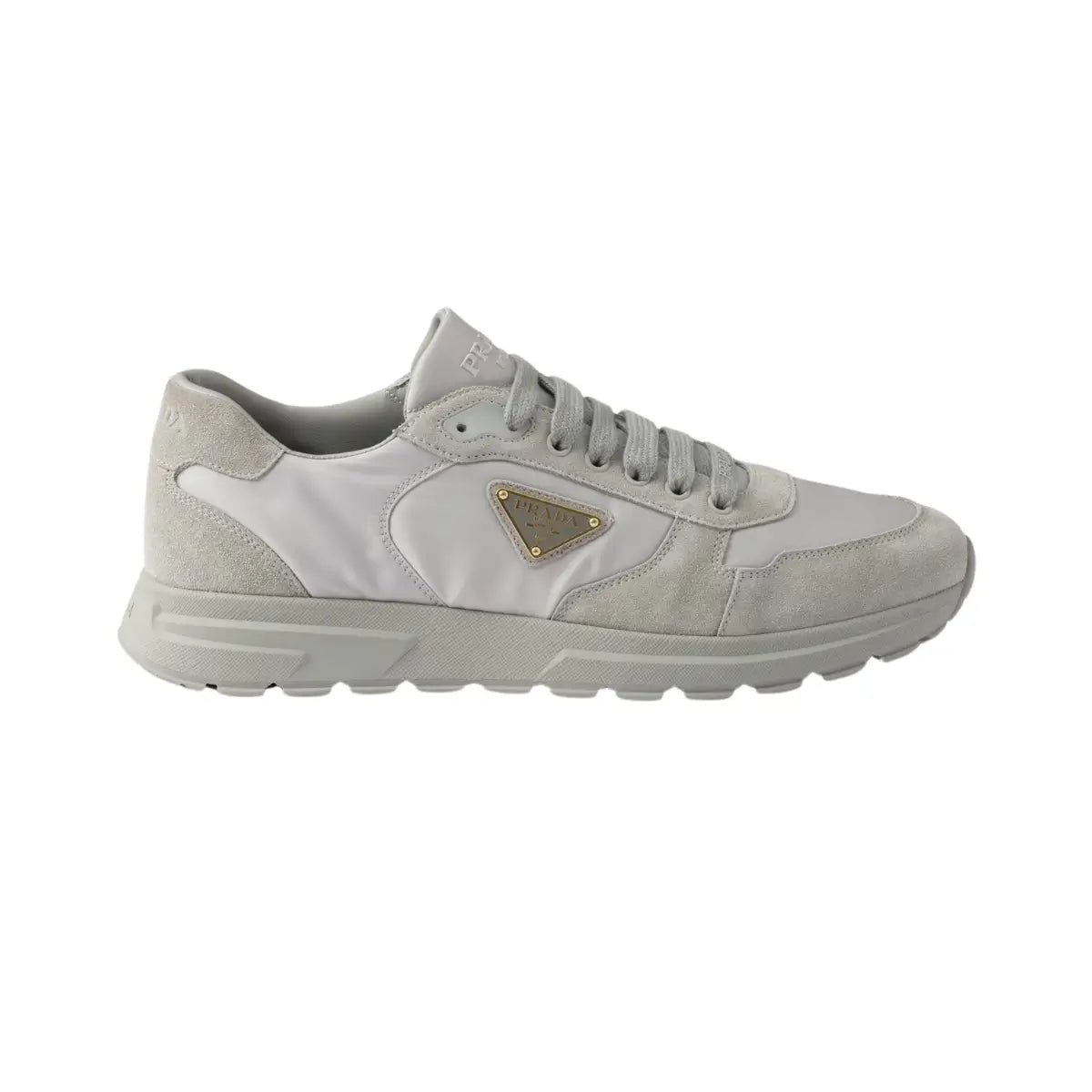 Prada Prax 2.0 Re-Nylon and suede sneakers