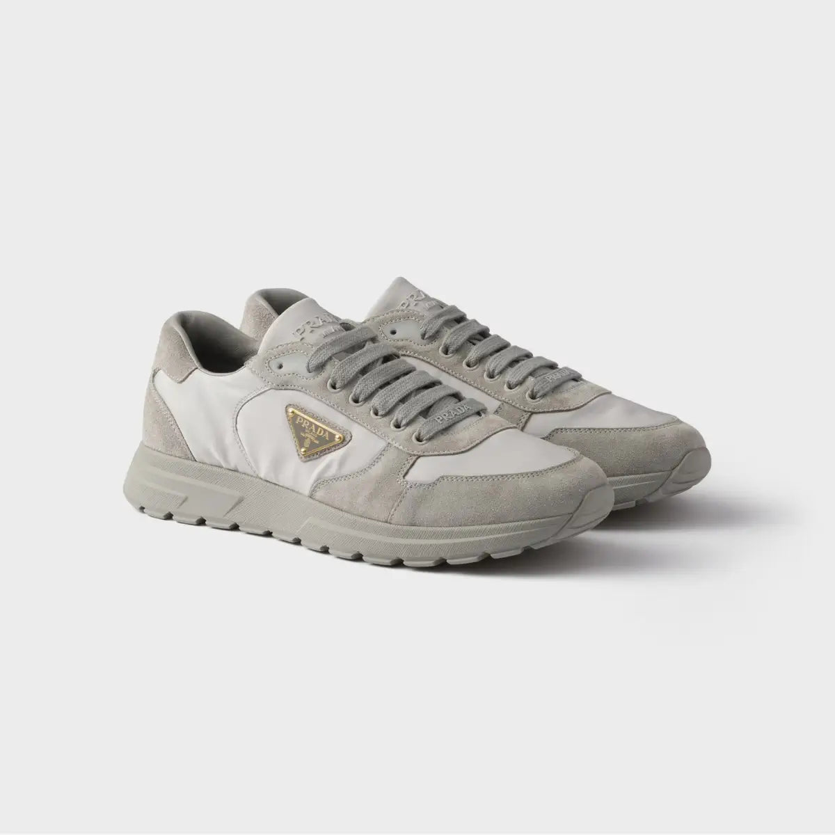 Prada Prax 2.0 Re-Nylon and suede sneakers