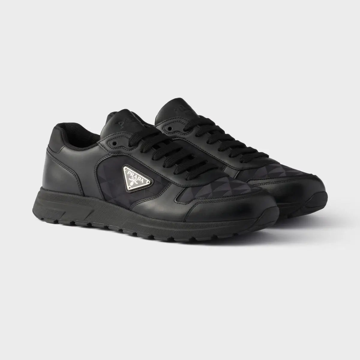 Prada Prax 2.0 Re-Nylon and leather sneakers