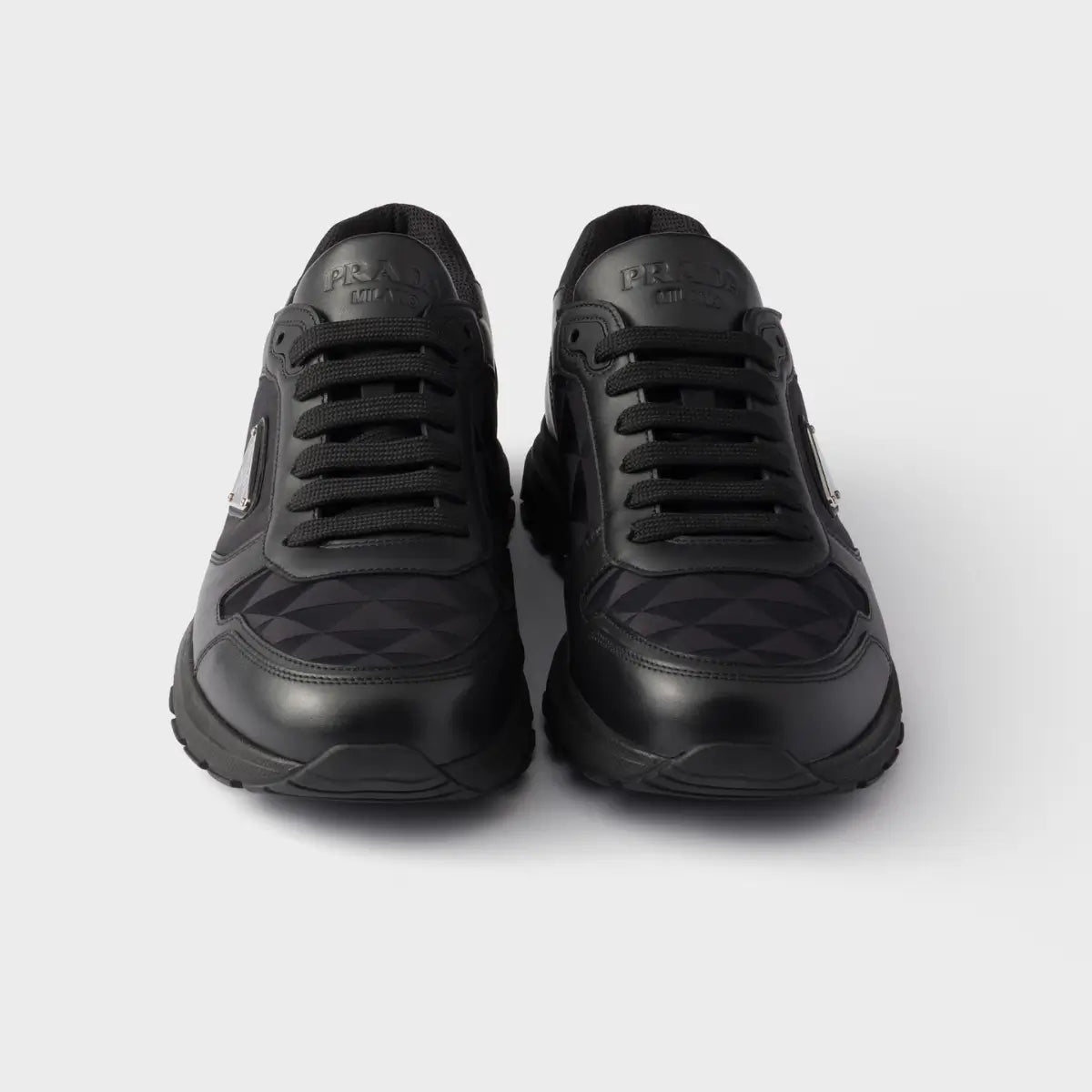 Prada Prax 2.0 Re-Nylon and leather sneakers