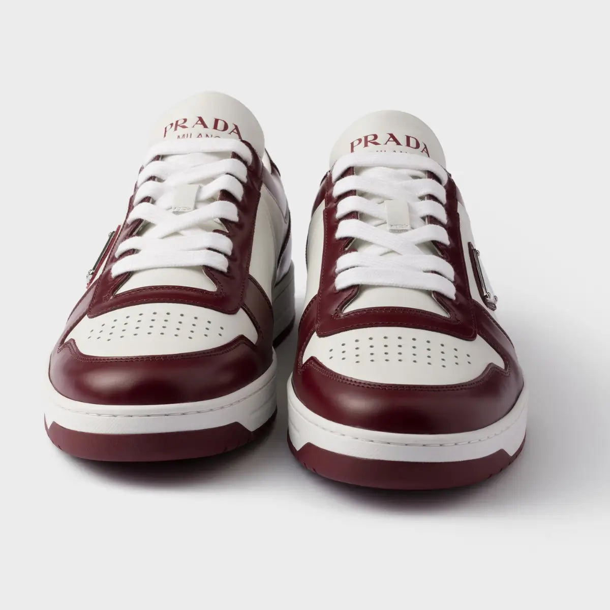 Prada Downtown leather sneakers
