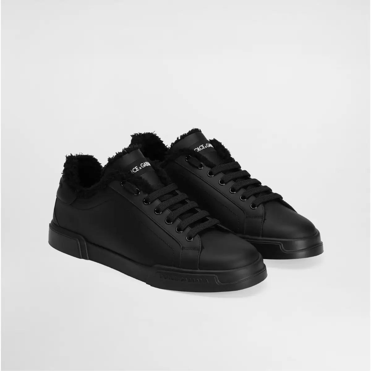 Dolce & Gabbana Portofino light calfskin sneakers