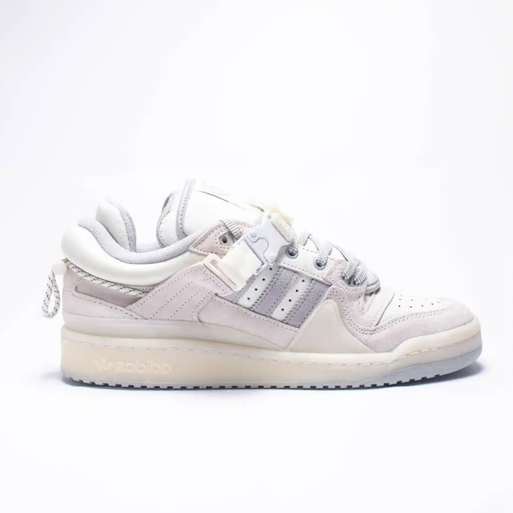 Bad Bunny x adidas Forum Buckle Low White
