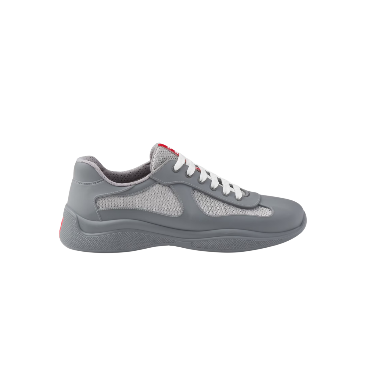 Prada America's Cup Soft rubber and bike fabric sneakers
