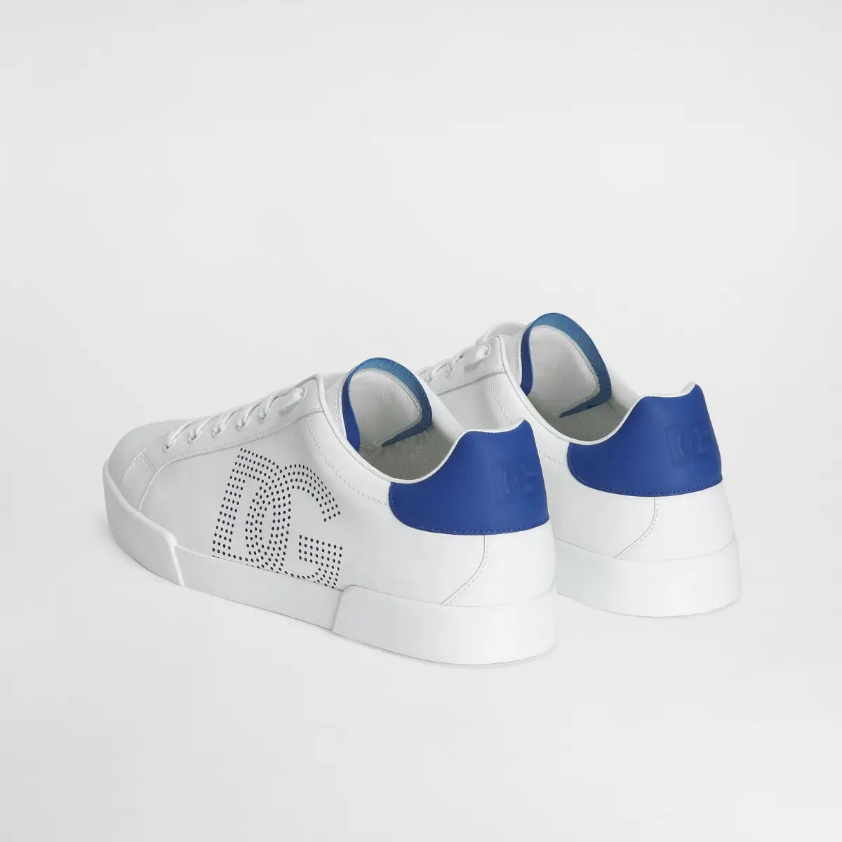 Dolce & Gabbana Printed calfskin nappa Strobel Portofino Light sneakers