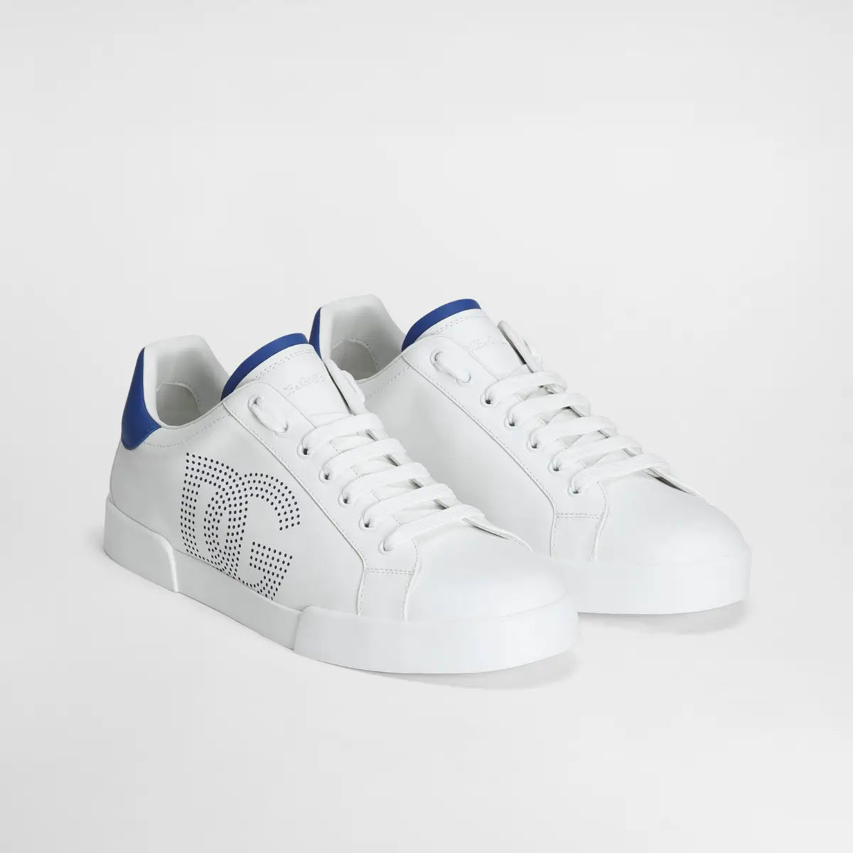 Dolce & Gabbana Printed calfskin nappa Strobel Portofino Light sneakers