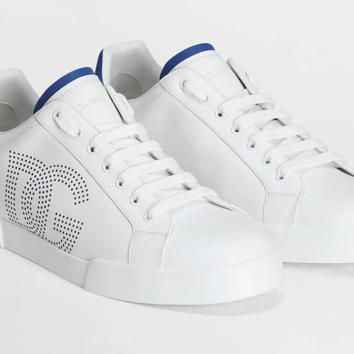 Dolce & Gabbana Printed calfskin nappa Strobel Portofino Light sneakers