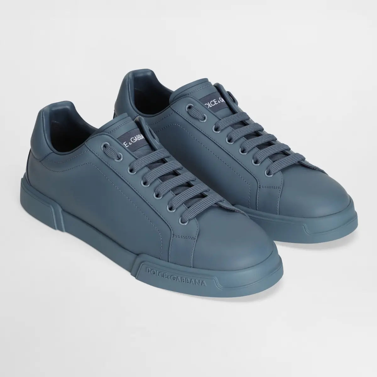 Dolce & Gabbana Portofino light strobel calfskin sneakers
