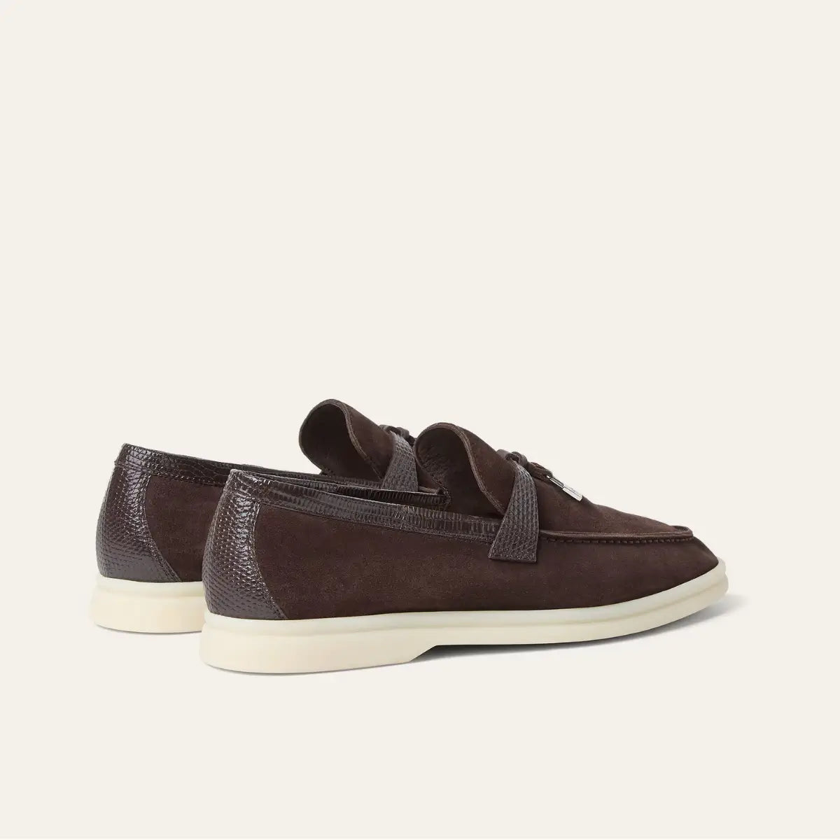 Loro Piana Summer Charms Walk Loafer Suede