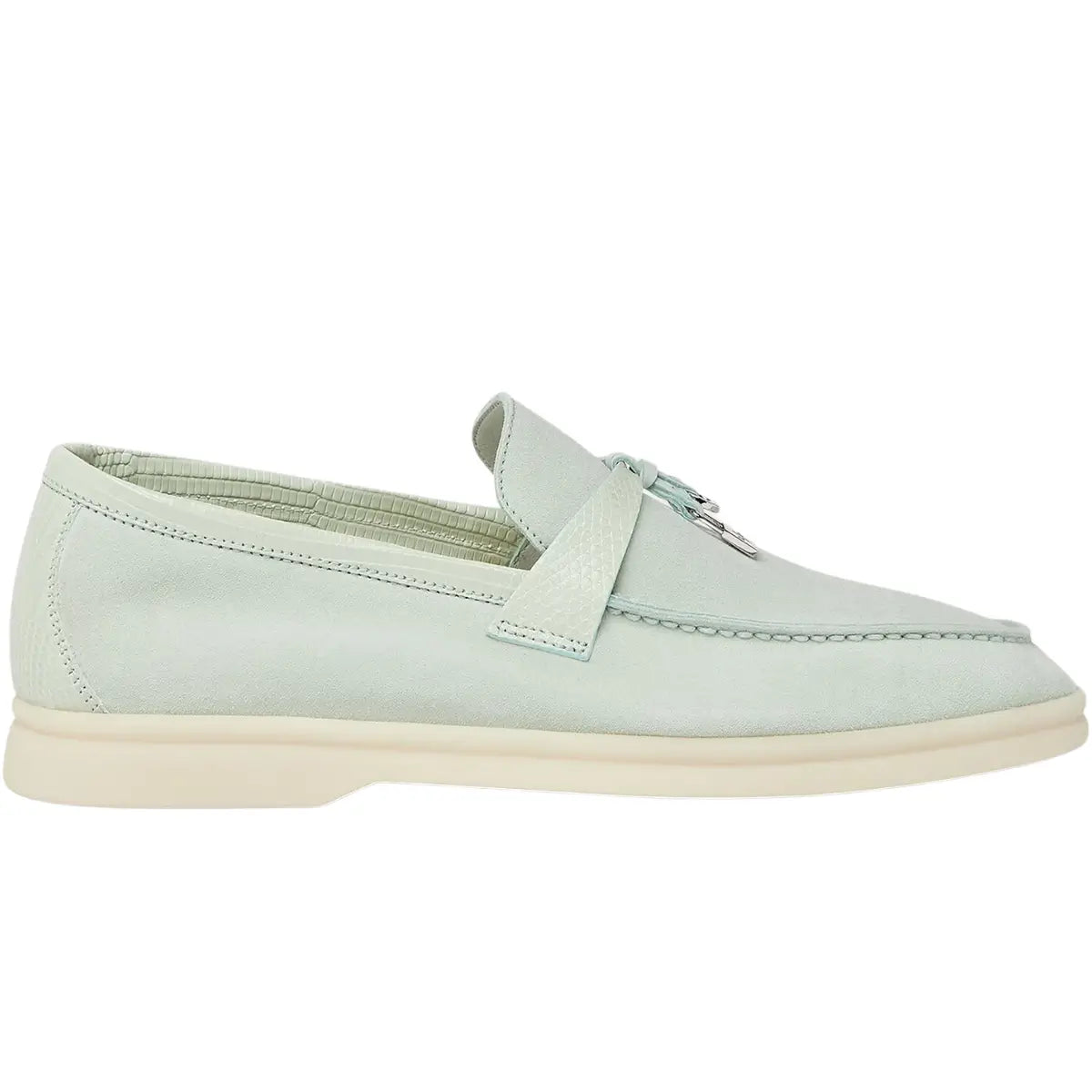 Loro Piana Summer Charms Walk Loafer Suede