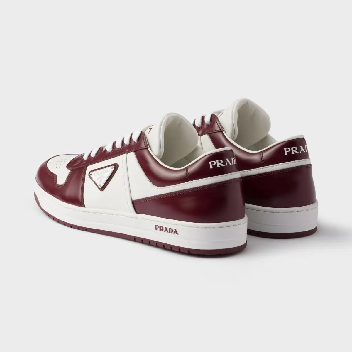 Prada Downtown leather sneakers