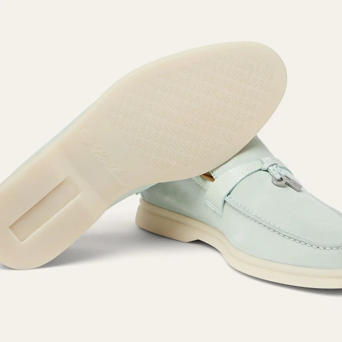Loro Piana Summer Charms Walk Loafer Suede