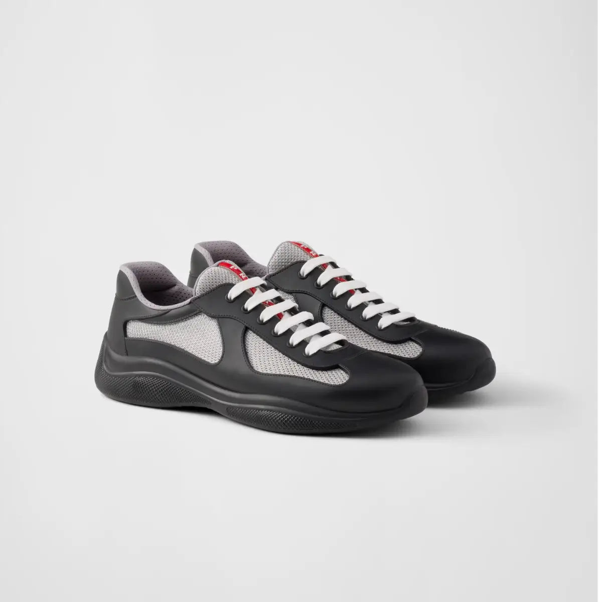 Prada America's Cup Soft rubber and bike fabric sneakers