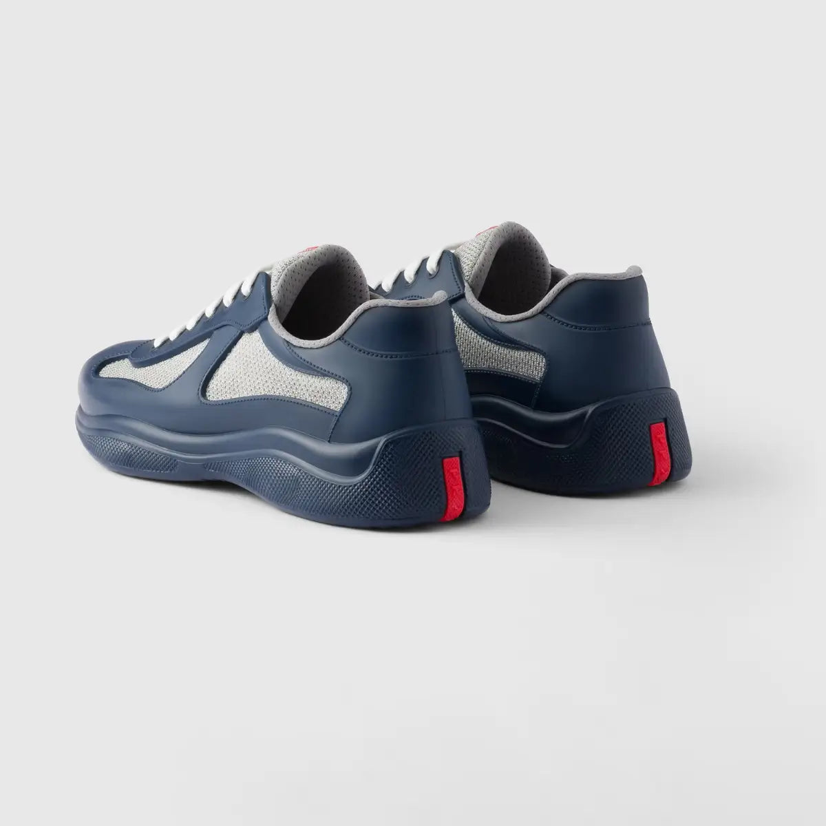 Prada America's Cup Soft rubber and bike fabric sneakers