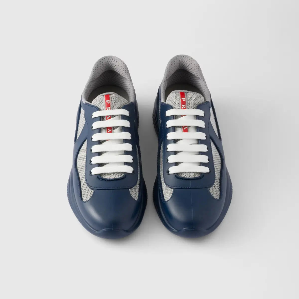 Prada America's Cup Soft rubber and bike fabric sneakers