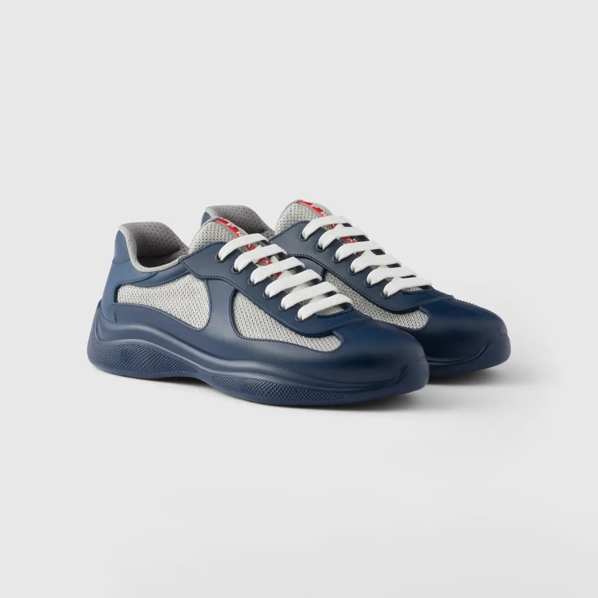 Prada America's Cup Soft rubber and bike fabric sneakers