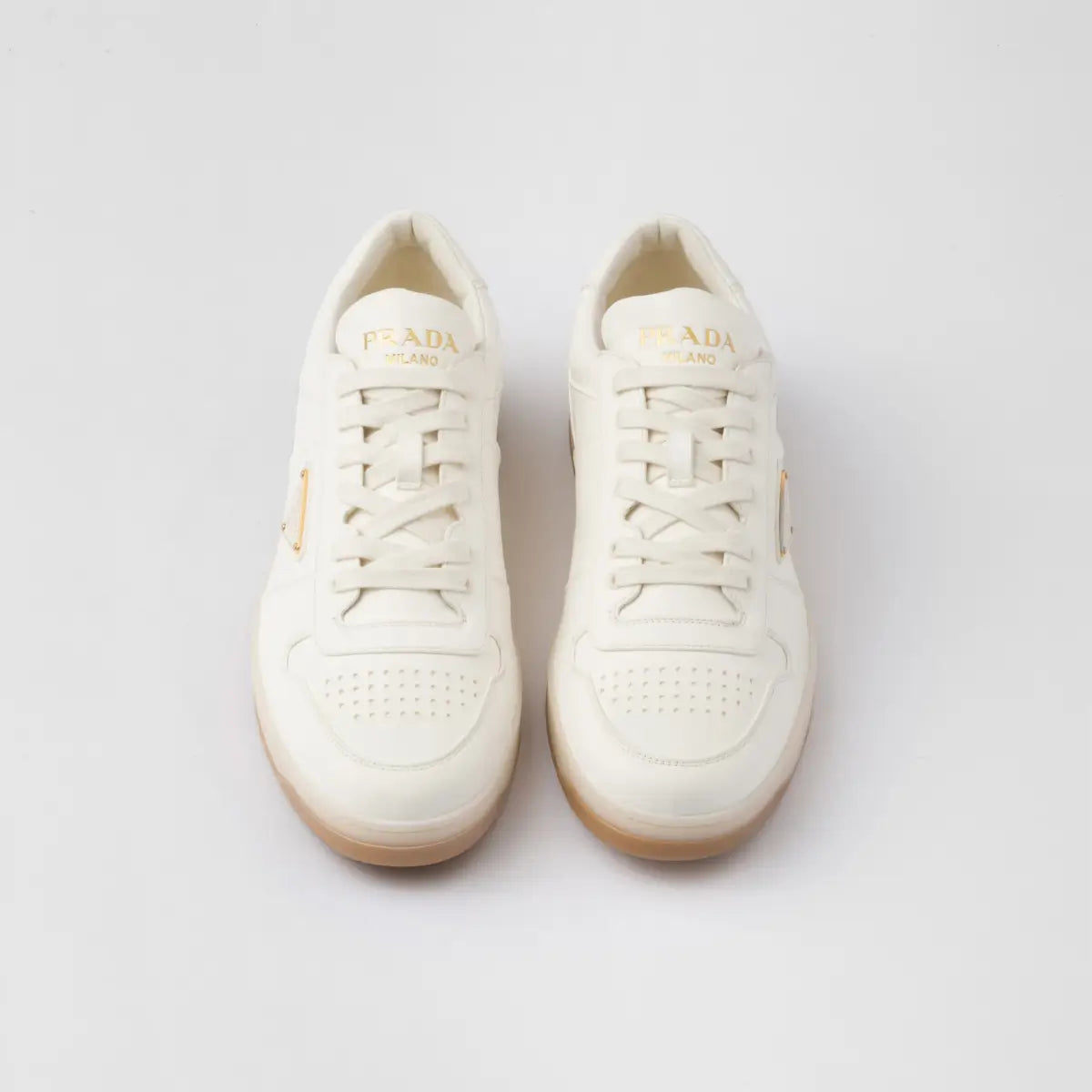 Prada Downtown nappa leather sneakers