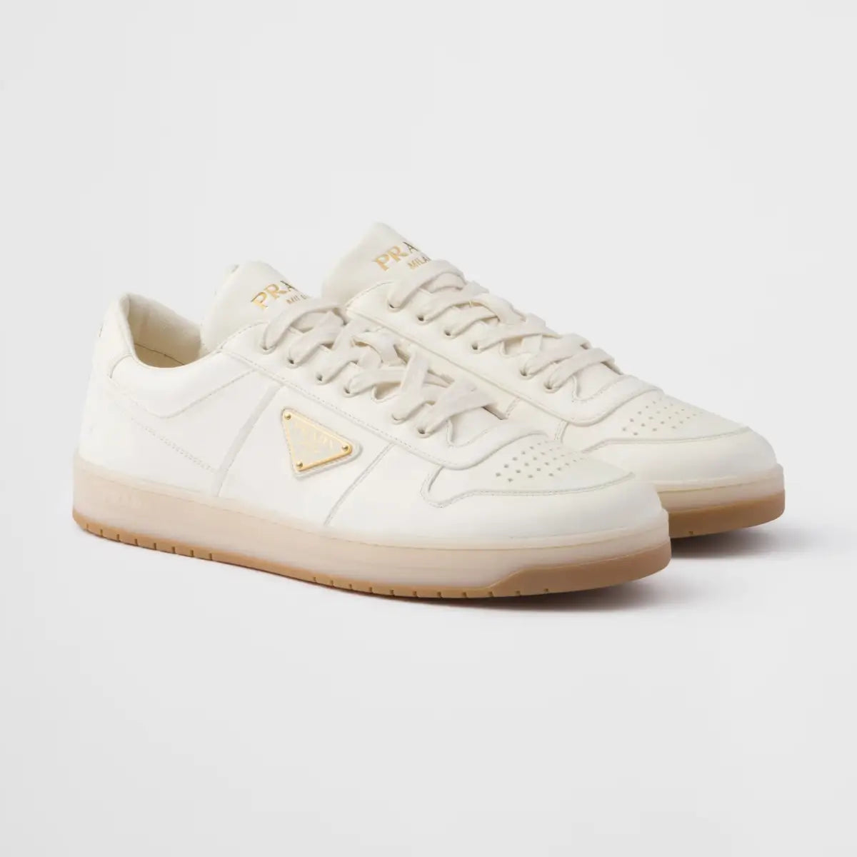 Prada Downtown nappa leather sneakers