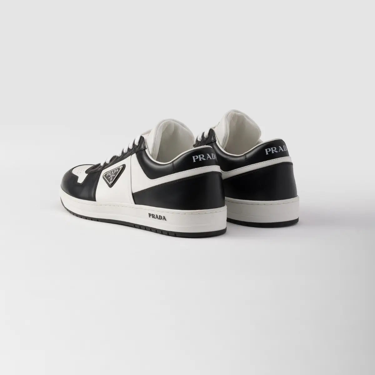Prada Downtown leather sneakers