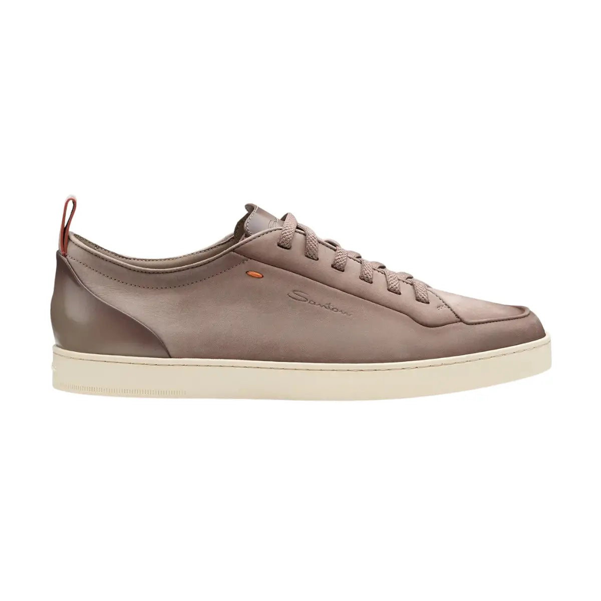 Santoni Men's beige nubuck Santoni Off-duty sneaker