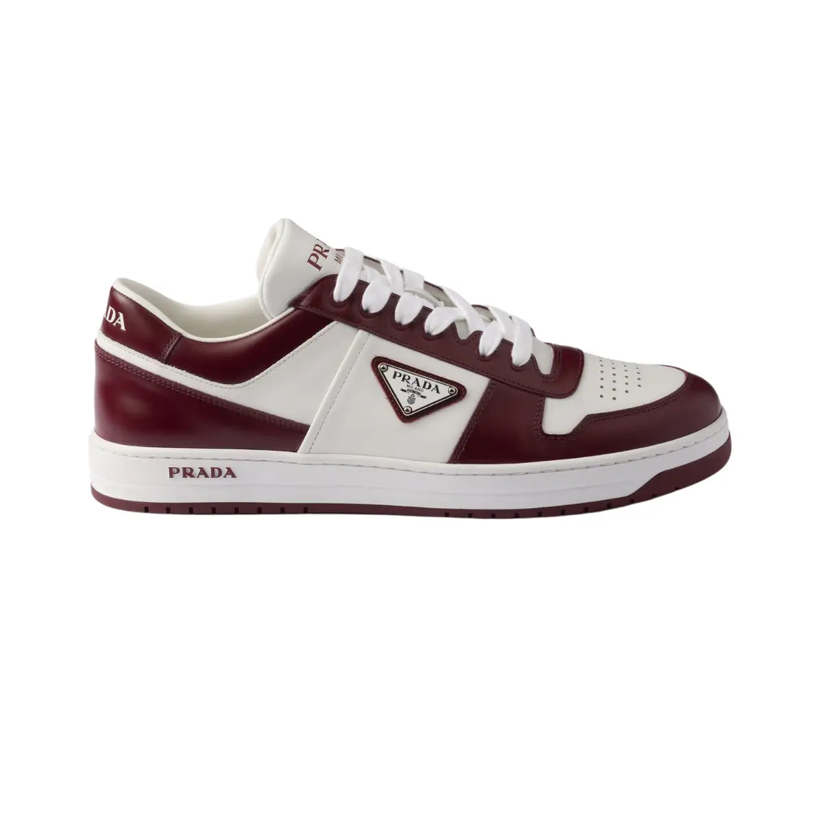 Prada Downtown leather sneakers
