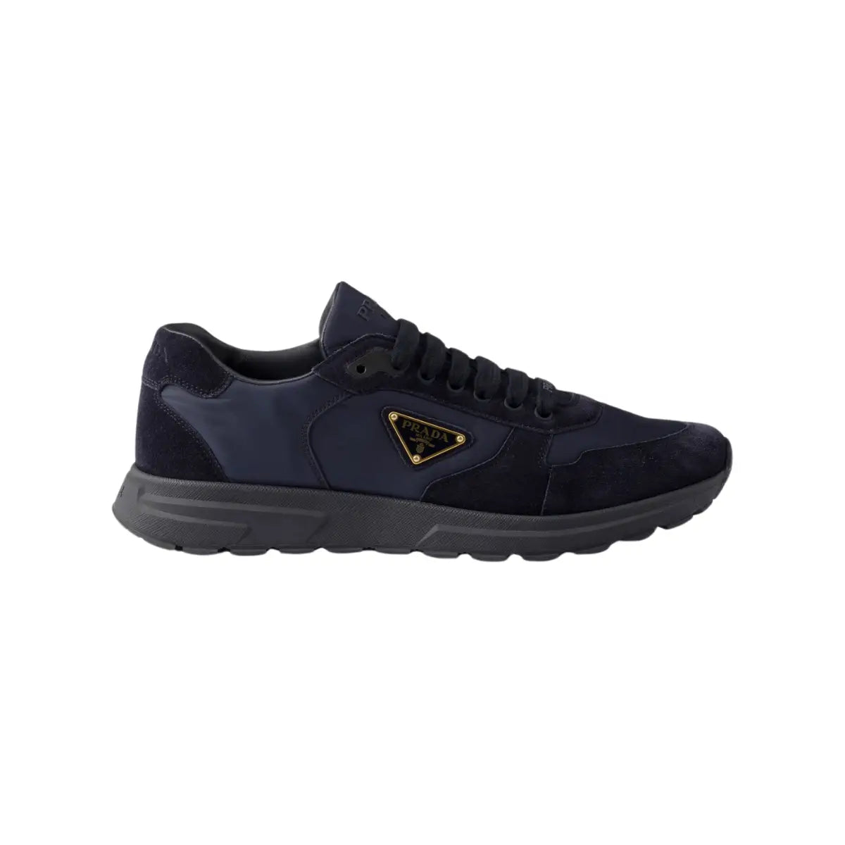Prada Prax 2.0 Re-Nylon and suede sneakers
