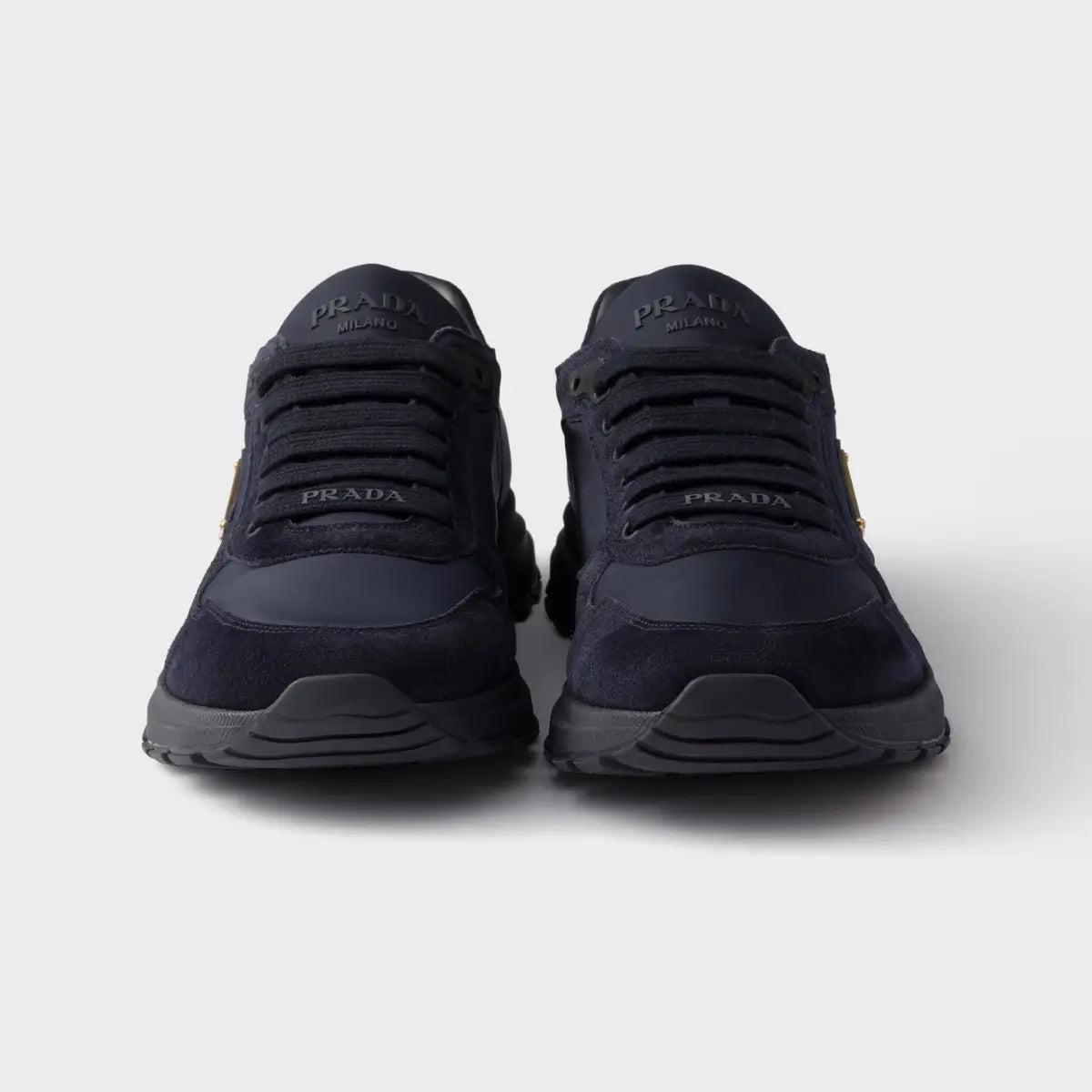 Prada Prax 2.0 Re-Nylon and suede sneakers