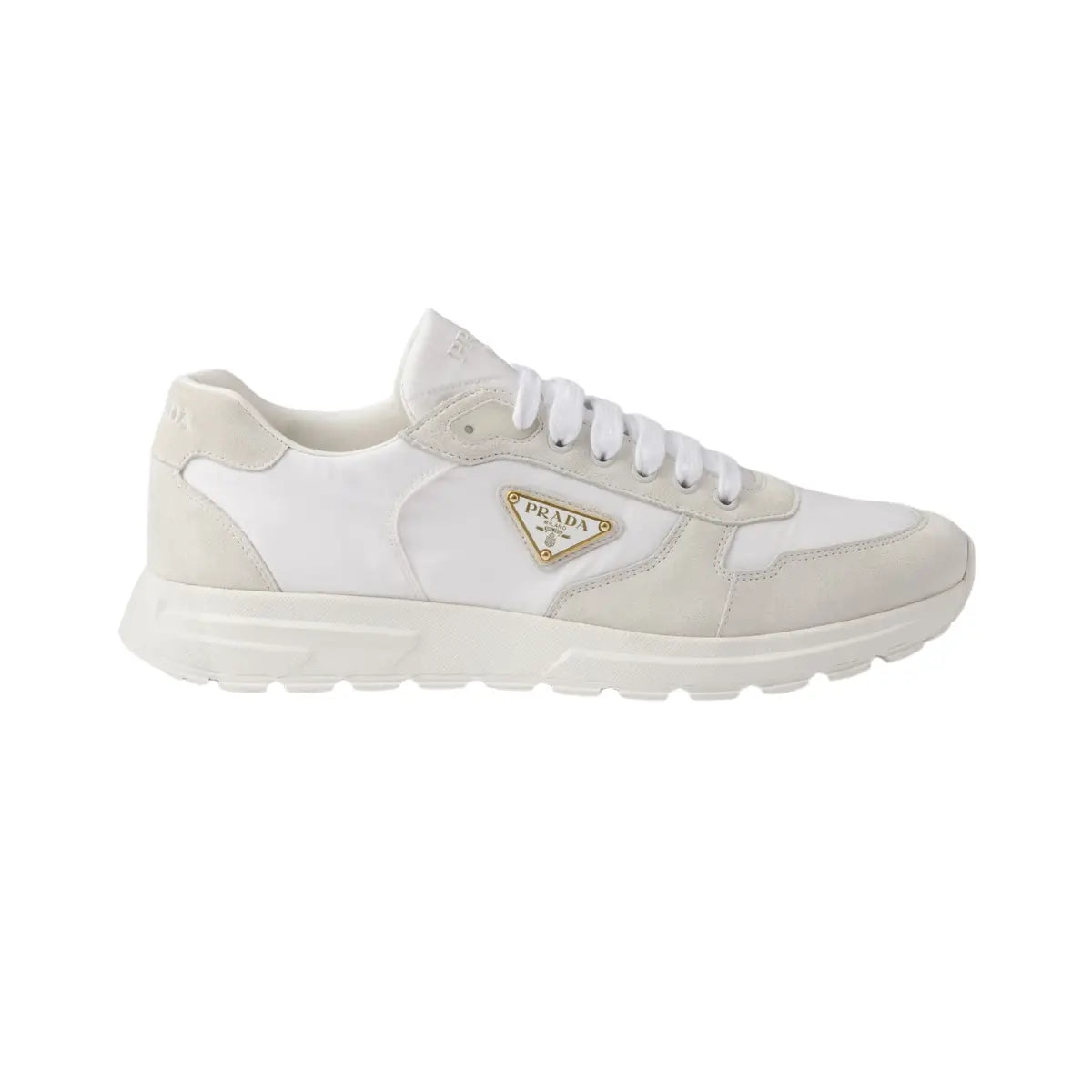 Prada Prax 2.0 Re-Nylon and suede sneakers