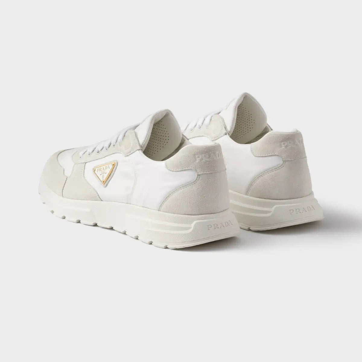 Prada Prax 2.0 Re-Nylon and suede sneakers
